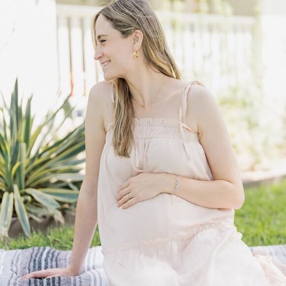 Benevolence LA MAMA Necklace Gold Tone 16+2 inch - Picture 5 of 5